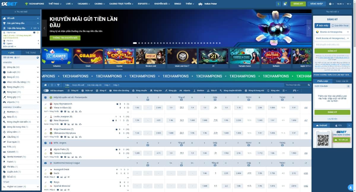 1xbet - Cung cấp đa dạng kèo cược bóng đá với tính năng cược hiện đại